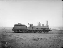 Locomotora de vapor tipo 120 nº 92 de la Compañía MZA, procedente de la serie 63 - 128 de MZA