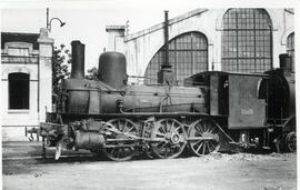 Locomotora de vapor 030 - 2170 de la serie 2128 a 2208 de RENFE ( ex Compañía del Ferrocarril del...