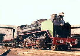 Locomotora de vapor 141 F - 2413 de RENFE (serie 141F-2301 a 2417)