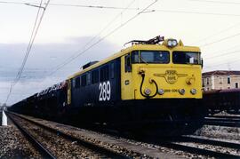 TÍTULO DEL ÁLBUM: Locomotoras eléctricas de la serie 289 de Renfe  (Ex 8900)