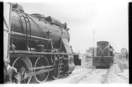 Locomotora de vapor 240 - 2215 del Servicio Militar de Ferrocarriles (serie RENFE 240-2201 a 2238...
