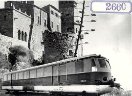 Automotor térmico (diésel) de la serie RENFE 9201 a 9203, ex MZA serie WE 201 - 204, fabricado po...