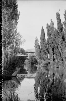 Puente Júcar en el km 150,672 de la línea de Aranjuez a Cuenca.
