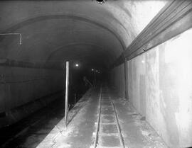 Obras en túneles del metro de Barcelona