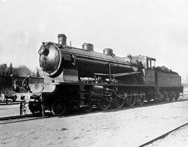 Locomotora de vapor 4022 de la Compañía del Norte de la serie 4001 - 4045, luego renumerada en RE...