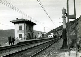 Estación de Pajares de la línea de León a Gijón