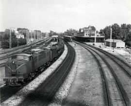 Estación de Aranjuez de la línea de Madrid a Alicante