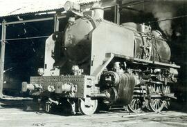 Locomotora de vapor 141 F - 2282 de Renfe