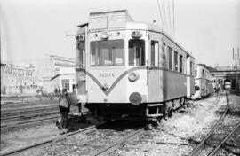 Automotor térmico diésel nº 9156 de la línea de Valencia a Cullera, (ex Norte WMD 32)