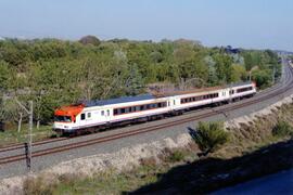 Electrotrenes de la serie 432 de RENFE, ex WMD 511 a 530, fabricada por CAF y MACOSA entre 1971 y...