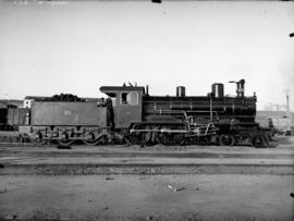Locomotora de vapor 230 "Compund" MZA nº 652. Construida por Hanomag en 1901. (Serie RE...