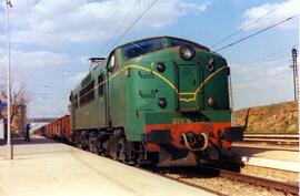 Locomotoras eléctricas de la serie 278 - 001 a 029 de RENFE, ex serie 7801 a 7829, denominada &qu...