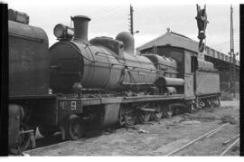 Locomotora de vapor SM 9 "Jacinta" de la Compañía Minera de Sierra Menera, con rodaje 2...