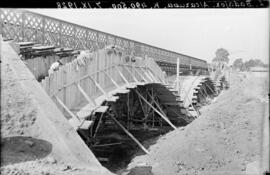 Sustitución de puentes metálicos. Línea Madrid-Badajoz. Km. 490,500. Puente Alcazaba.