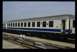 Coche restaurante R 12 - 12903 de la serie R 12 - 12900 de RENFE, procedente de la reforma en 199...