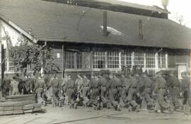 Servicio Militar de Ferrocarriles. Agrupación de Movilización y Prácticas de Ferrocarriles. 1er. ...