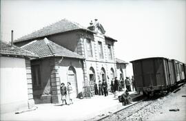 Estación de Santo Domingo de la Calzada. Línea de Haro a Ezcaray