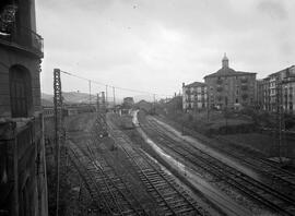 Estación de Irún de la línea Madrid a Irún