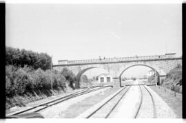 Inauguración del tramo Vivero - Vegadeo de la línea de Ferrol a Gijón el 21 junio 1968