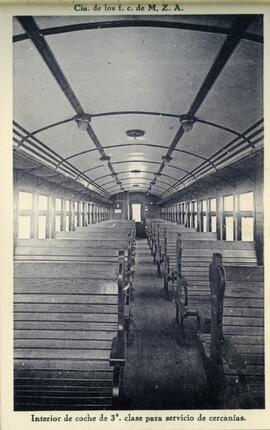 Coche de 3ª clase para servicio de cercanías