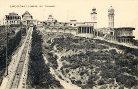 Cumbre del Tibidabo y el funicular
