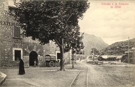 Entrada a la estación de Sóller