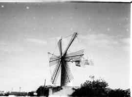 Molino de viento en Mallorca