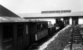 Composición del ferrocarril local de Salzkammergut o Ischlerbahn o Bad Ischler Bahn (SKGLB), apar...