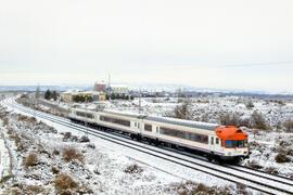 Electrotrenes de la serie 432 de RENFE, ex WMD 511 a 530, fabricada por CAF y MACOSA entre 1971 y...