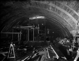 Obras en túneles del metro de Barcelona