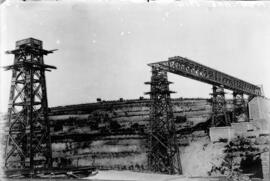 Viaducto metálico de Santa Ana de la línea de vía estrecha de Alicante a Villajoyosa y Denia de l...