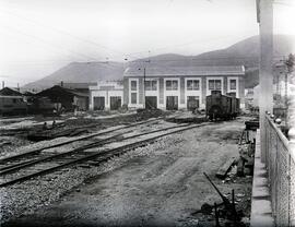 Depósito de Material y Tracción de la estación de Oviedo