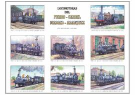 TÍTULO: Locomotoras de vapor del Ferrocarril de Madrid a Aranjuez