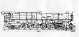 Gráficos de locomotoras de vapor / material rodante
