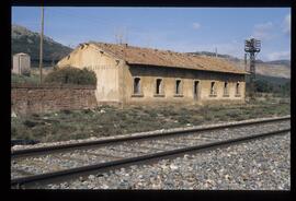 Estación de Ojos Negros del Ferrocarril de Ojos Negros a Sagunto de la Compañía Minera de Sierra ...