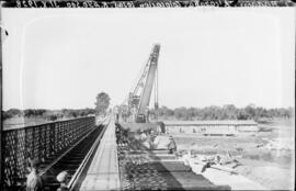 Sustitución de puentes metálicos. Línea Madrid-Badajoz. Km. 490,500. Puente Alcazaba.