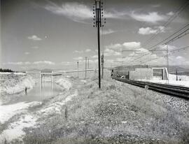 Estación de Las Matas de la línea de Madrid a Irún