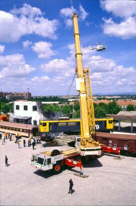 Simulacro de accidente ferroviario