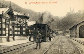 Estación de Covadonga del Tranvía de Arriondas a Covadonga