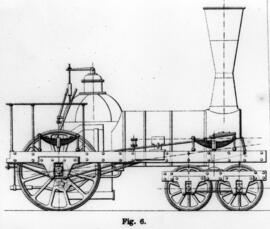 Gráficos de locomotoras de vapor / material rodante