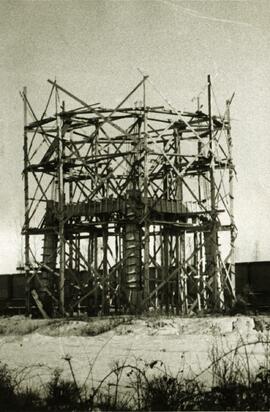 TÍTULO DEL ÁLBUM : Parte semestral de obras / Red Nacional de los Ferrocarriles Españoles. Vía y ...