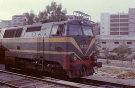 Locomotoras diésel - eléctricas de la serie 333 - 001 a 093 de RENFE, fabricadas por MACOSA entre...