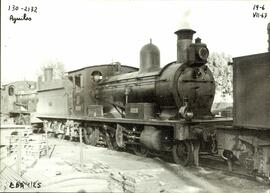 Locomotora de vapor 130-2132, ex Ferrocarril de Lorca a Baza y Águilas 1-25