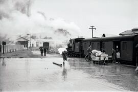 Estación de Torrelavega de la línea de Santander a Llanes de la Compañía del Ferrocarril Cantábrico