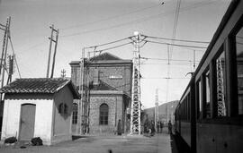 Estación de El Espinar en la línea de Villalba a Medina del Campo por Segovia