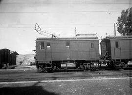 Locomotora eléctrica trifásica nº 1 (Ex Sur, Ex Andaluces) que circuló por la primera línea ferro...