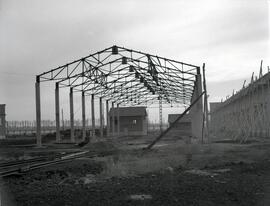 Talleres de Material Fijo de la estación de Valladolid - Campo Grande de la línea de Madrid a Irún