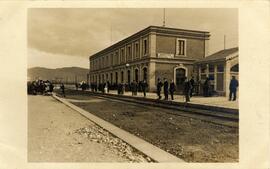 Estación de Monistrol - Castellvell y Vila, situada en el término de Castellbell y Vilar