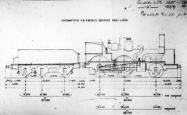 Gráficos de locomotoras de vapor / material rodante