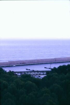 Puente metálico en Oropesa del Mar